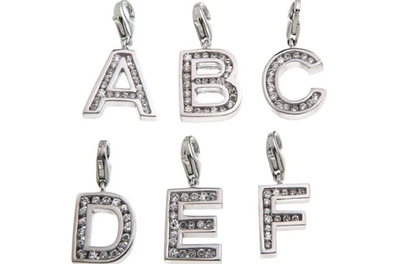 Anhänger Buchstabe - 925 Silber