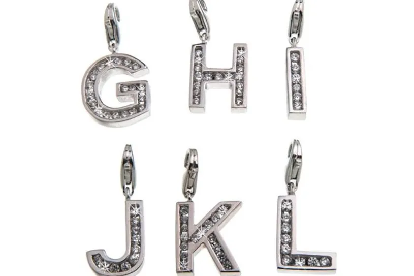 Anhänger Buchstabe - 925 Silber
