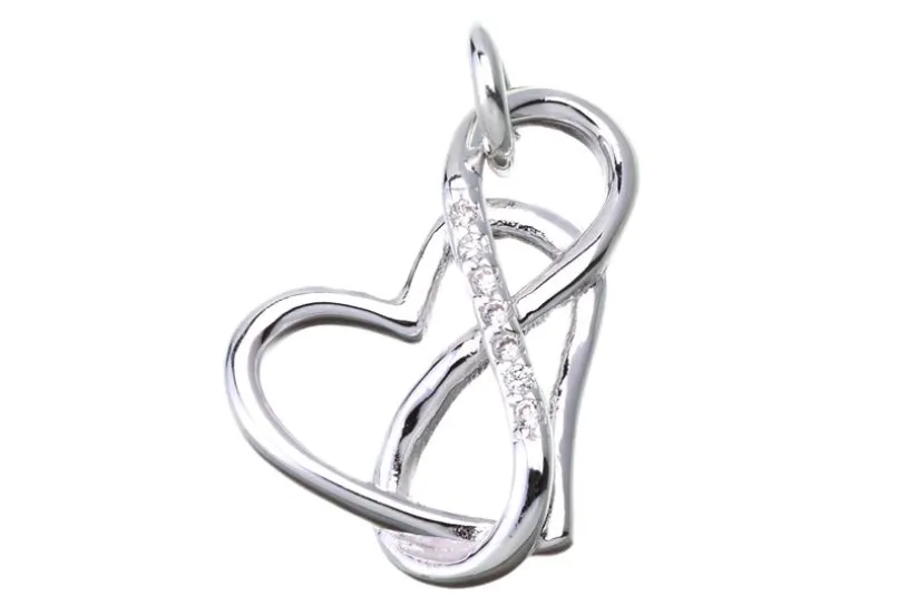 Anhänger Endless Love Herz - 925 Silber
