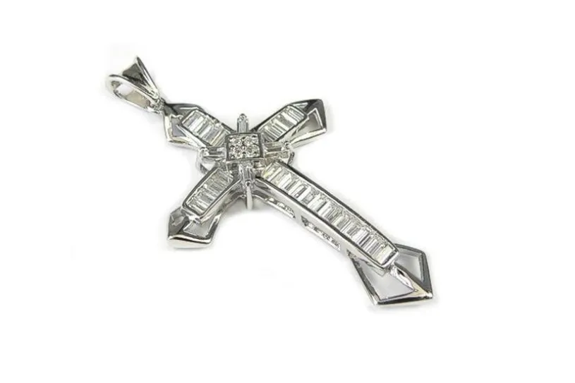 Anhänger Kreuz - 925 Silber Meiy01
