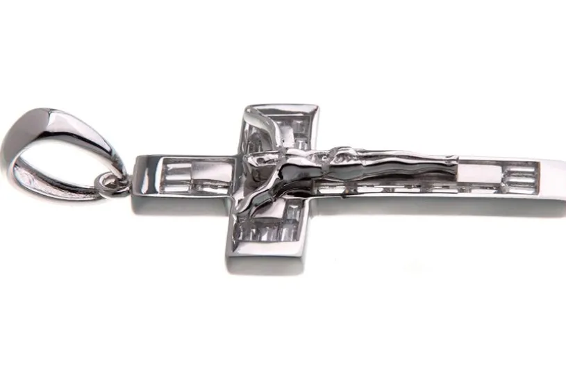 Anhänger Kreuz - 925 Silber Meiy02