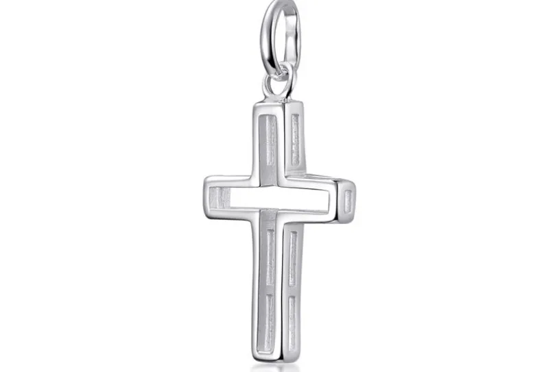 Anhänger Kreuz SJR - 925 Silber