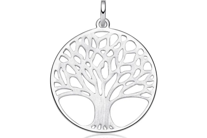 Anhänger Lebensbaum, groß - 925 Silber 24,5mm