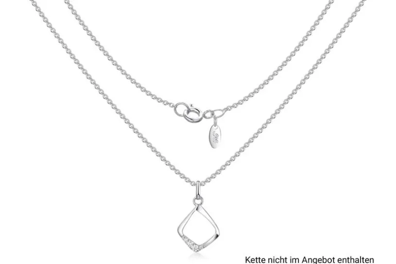 Anhänger mit Zirkonia SJR - 925 Silber