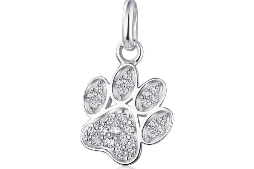 Anhänger Pfote,  SJR - 925 Silber