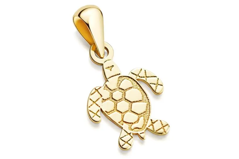 Anhänger Schildkröte - 333 Gold