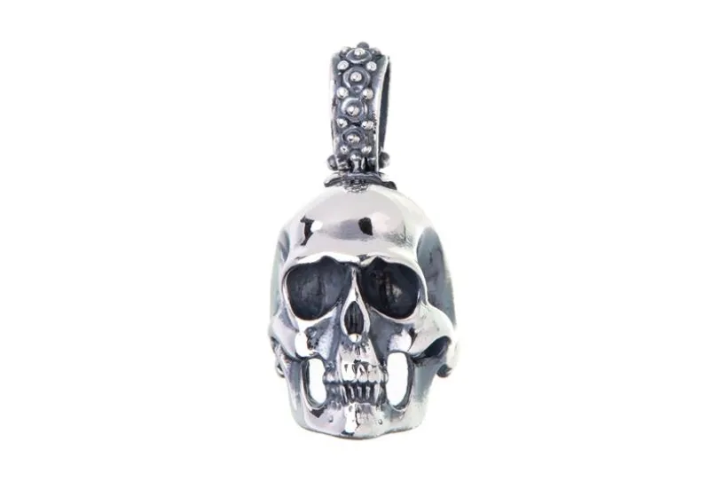 Anhänger Skull, Totenkopf,072LU594 - 925 Silber 072LU594
