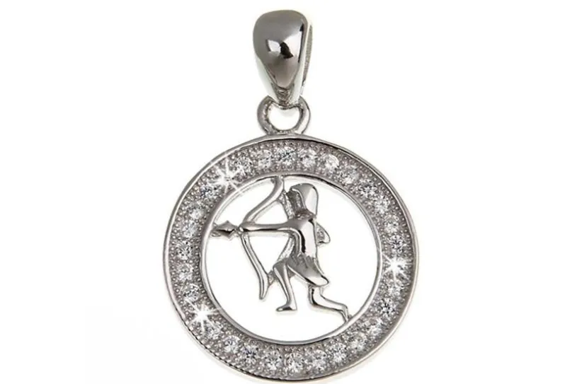 Anhänger Sternzeichen - 925 Silber -Schütze-