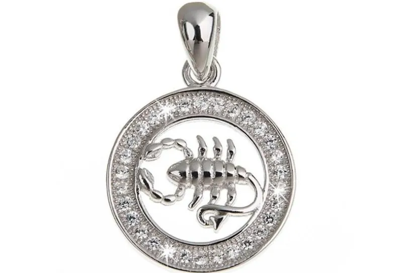 Anhänger Sternzeichen - 925 Silber -Skorpion-