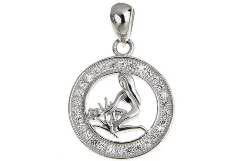 Anhänger Sternzeichen - 925 Silber -Jungfrau-