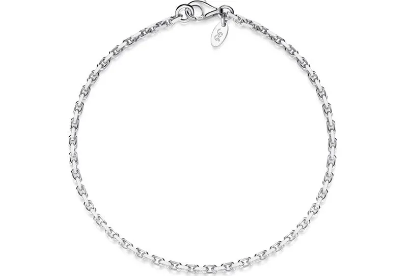 Ankerkette Armband 2mm - 925 Silber