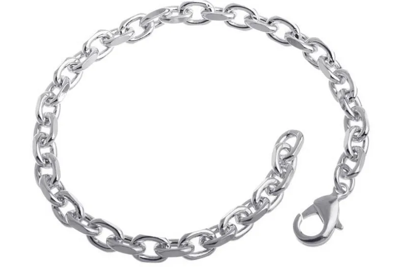Ankerkette Armband 4,5mm - 925 Silber