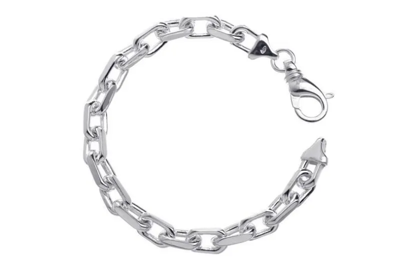 Ankerkette Armband 8mm - 925 Silber