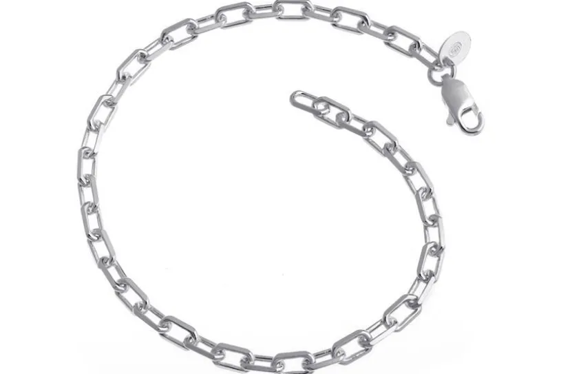 Ankerkette Armband 3,8mm - 925 Silber