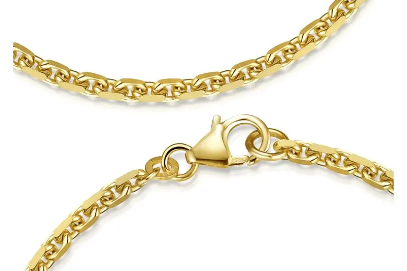 Ankerkette 2,5mm - echt 333 Gold