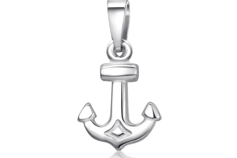 Ankerkette 2,6mm mit Anker - 925 Silber