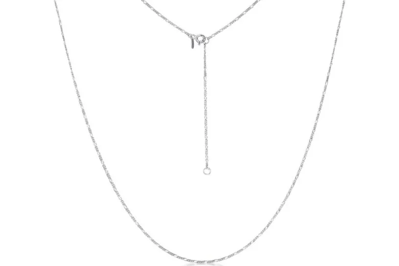 Bauchkette Figaro 1,4mm - 925 Silber