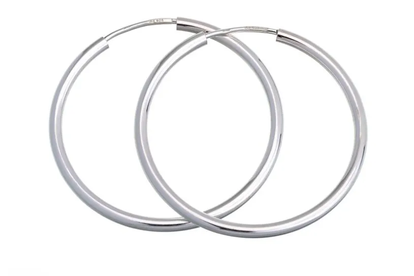 Creolen, Durchmesser wählbar von 20-100mm,  925 Silber = 30mm