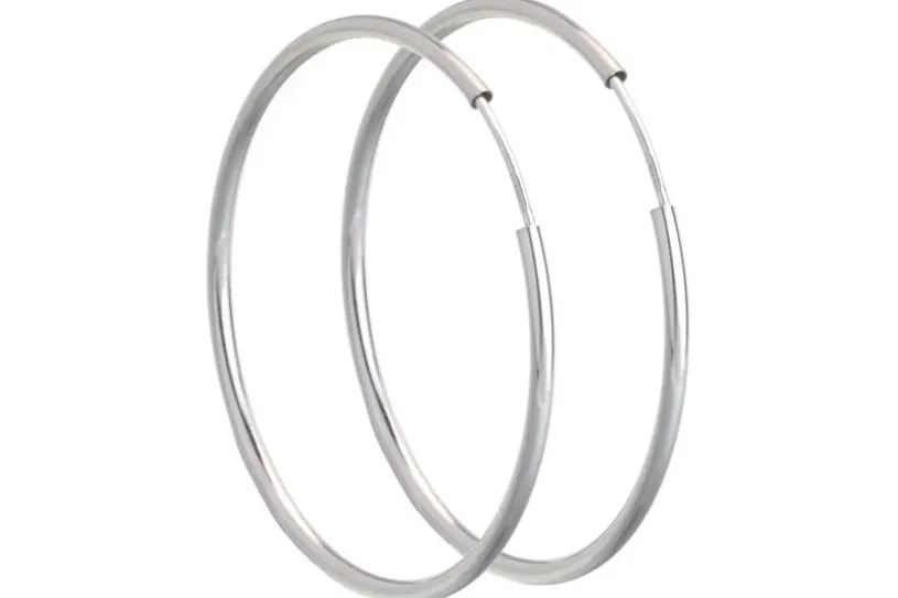 Creolen, Durchmesser wählbar von 20-100mm,  925 Silber = 40mm