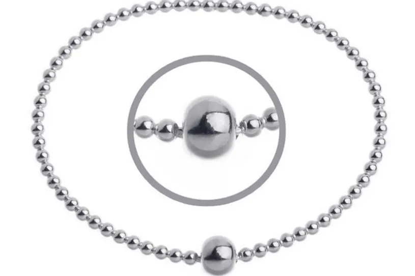 Elastic Elements Armband - 925 Silber