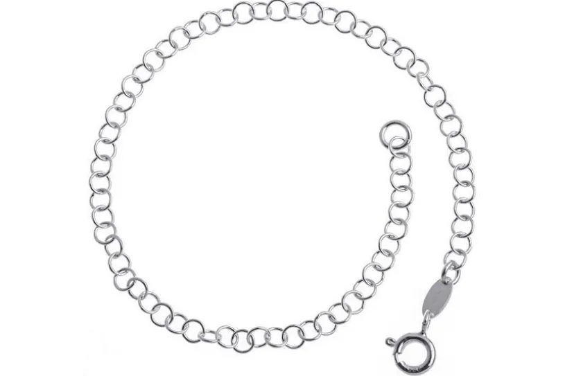 Erbskette Armband 3,5mm - 925 Silber
