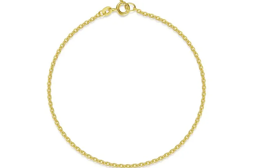 Erbskette Armband 1,8mm - echt 585 Gold