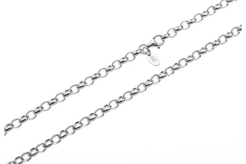 Erbskette 4mm - 925 Silber