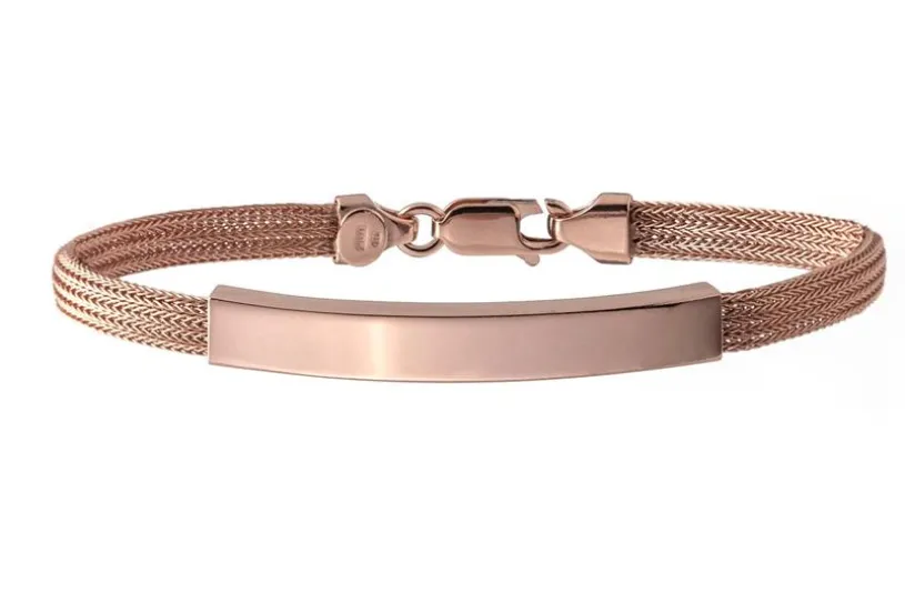 Fashion Armband - 925 Silber, rosé vergoldet ROS186