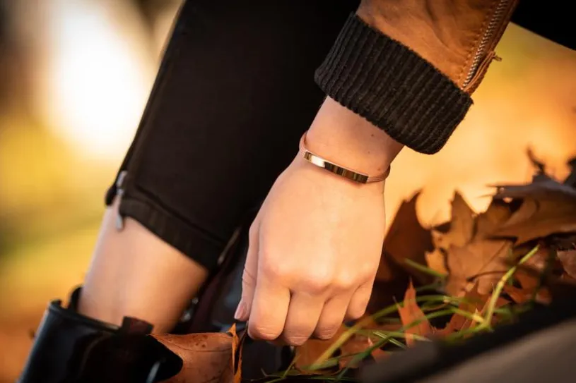 Fashion Armband - 925 Silber, rosé vergoldet ROS186