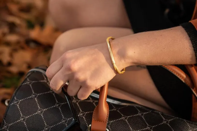 Fashion Armband - 925 Silber, vergoldet GOL187