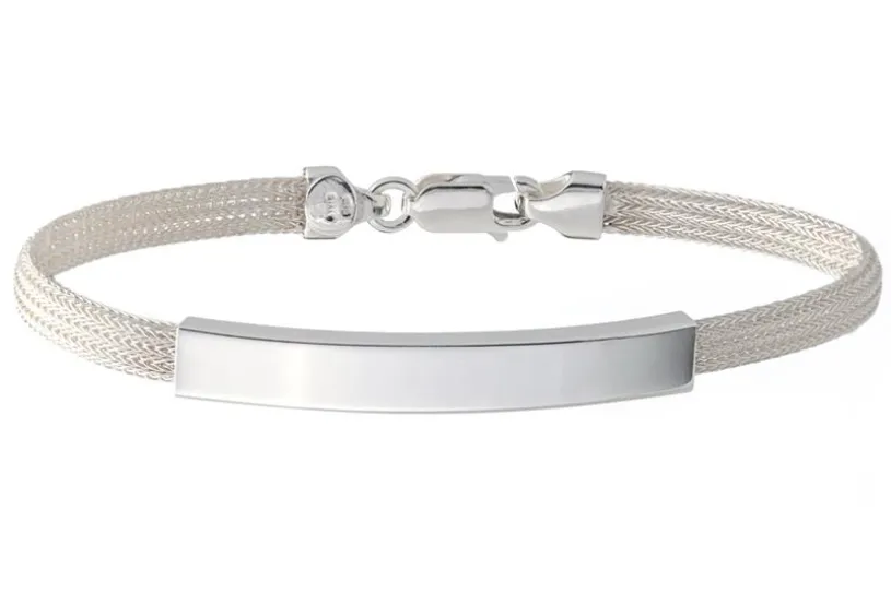 Fashion Gravurarmband - 925 Silber SIL186