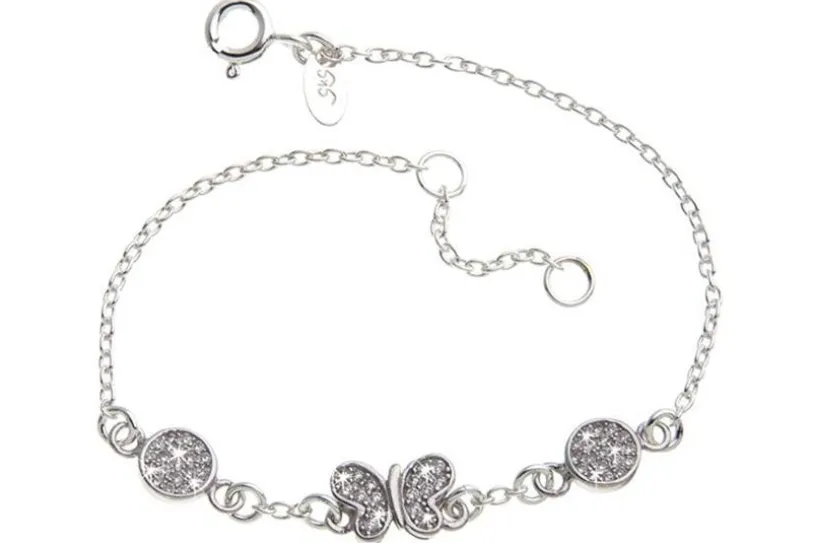 Fashion Line Armband Butterfly 1 - 925 Silber
