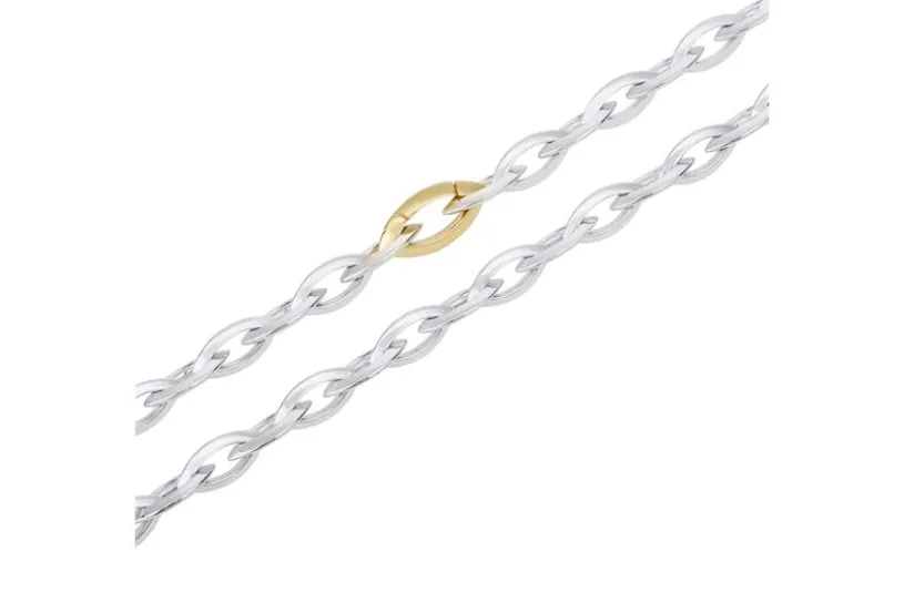 Fashion Line Armband Navette 7,4mm - 925 Silber