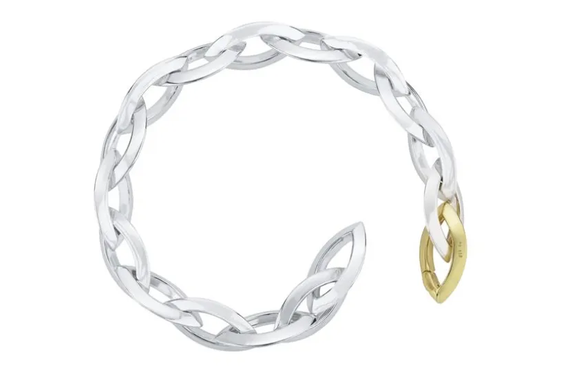 Fashion Line Armband Navette 10,2mm - 925 Silber