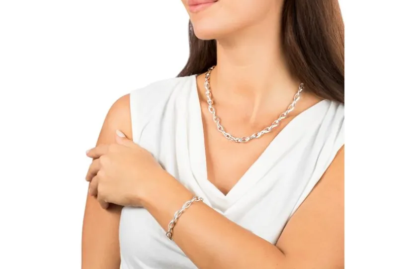 Fashion Line Navette 7,4mm - 925 Silber
