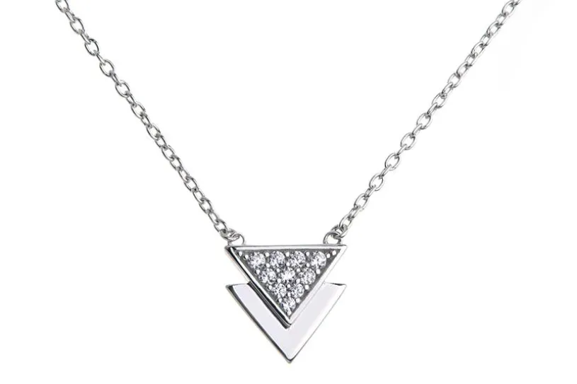 Fashion Line Set Triangle - 925 Silber 925 Silber