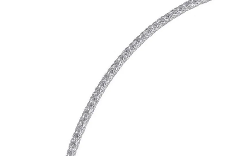 Fashion-Omega Halsreif 1mm - 925 Silber Länge: 40cm - 028ART7
