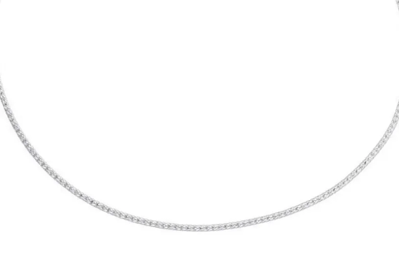 Fashion-Omegahalsreifen 2mm - 925 Silber Länge: 40cm - 028ART5