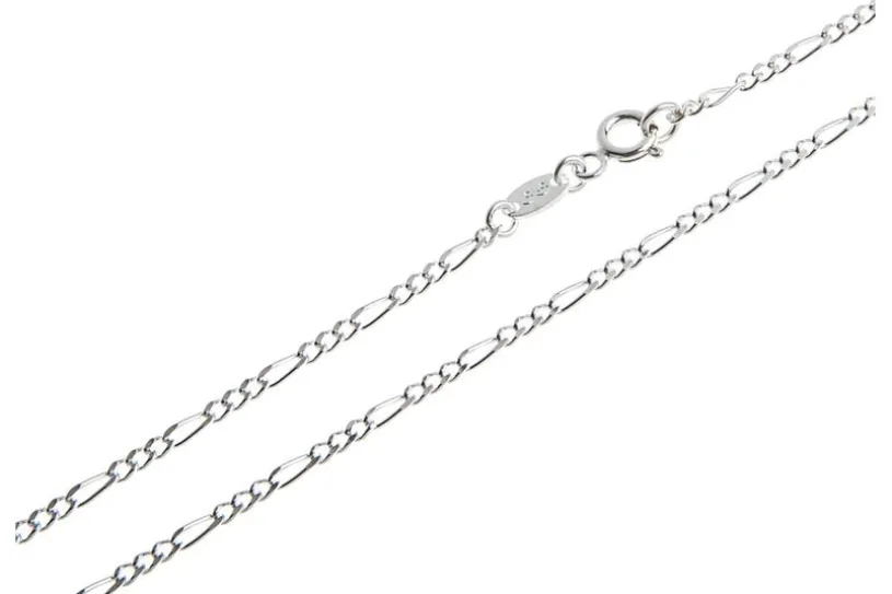 Figarokette 2,2mm - 925 Silber