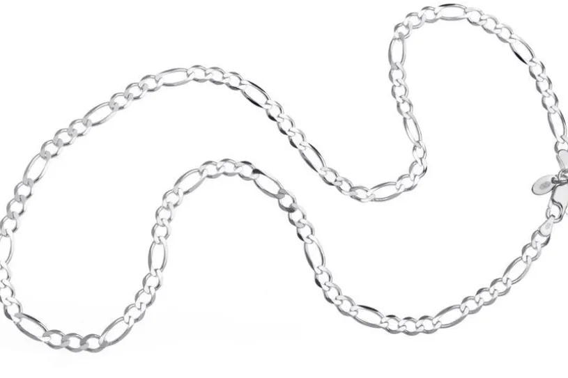 Figarokette 4,5mm - 925 Silber