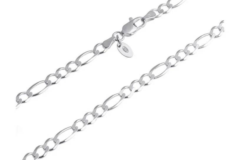 Figarokette 4,5mm - 925 Silber