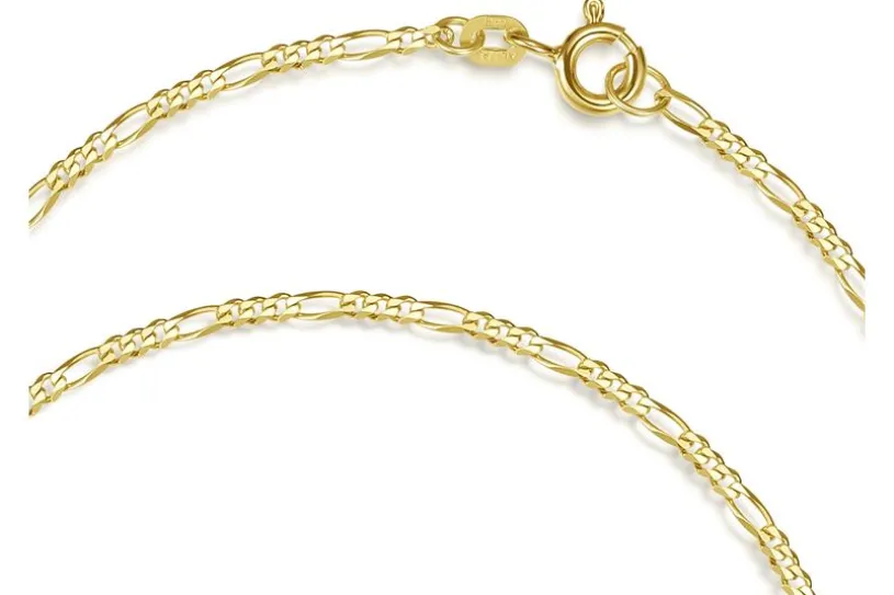 Figarokette 2mm - echt 585 Gold