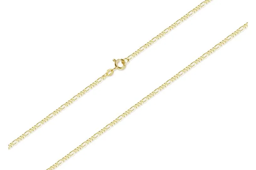Figarokette 2mm - echt 585 Gold