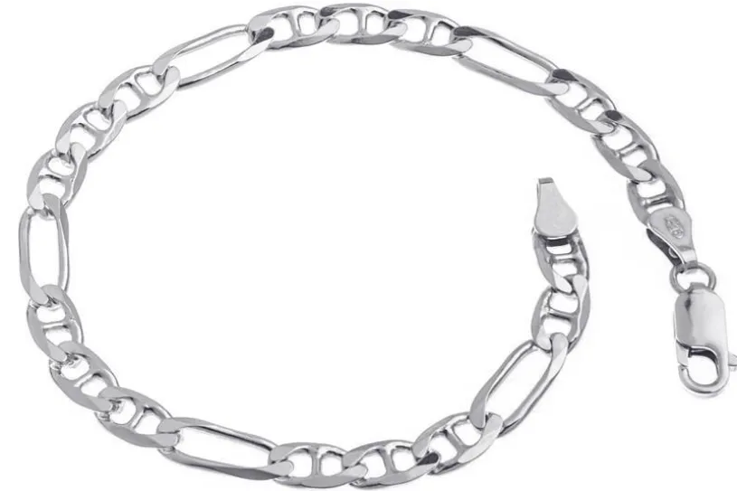 Figaruccikette Armband 5,5mm - 925 Silber