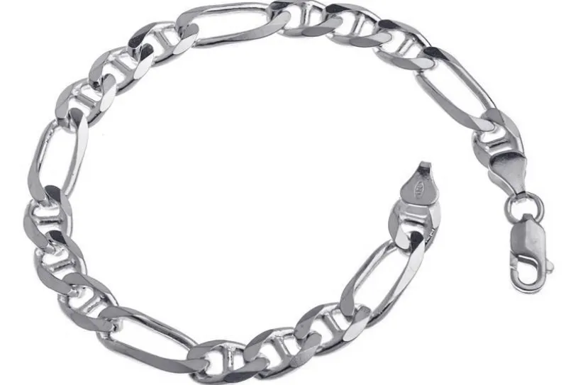 Figaruccikette Armband 7,5mm - 925 Silber