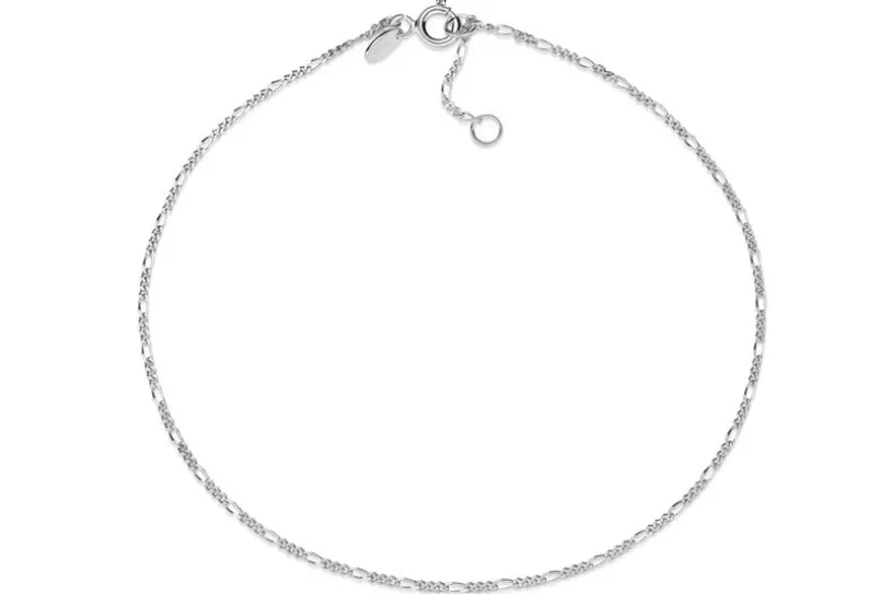 Fußkette Figaro 1,4mm - 925 Silber