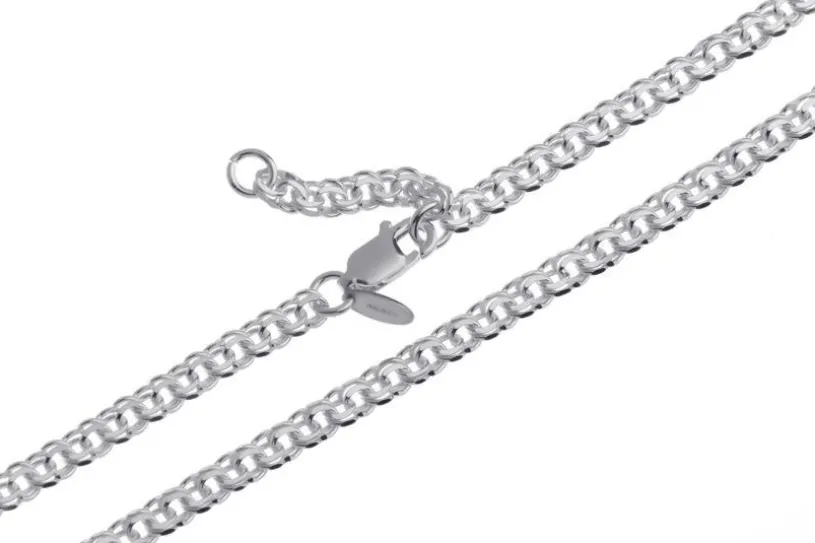 Fußkette Garibaldi 3,6mm - 925 Silber