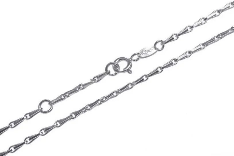 Fußkette Haferkorn 2mm - 925 Silber