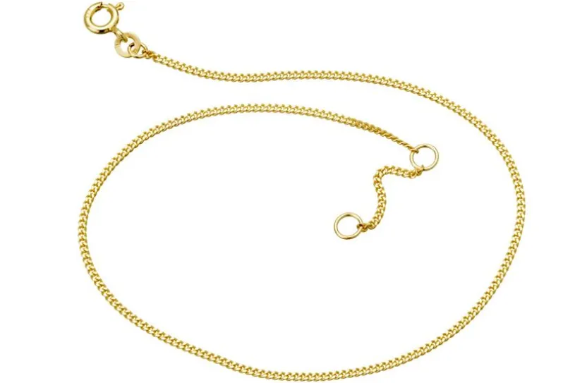 Fußkette Panzer 1,4mm - 333 Gold