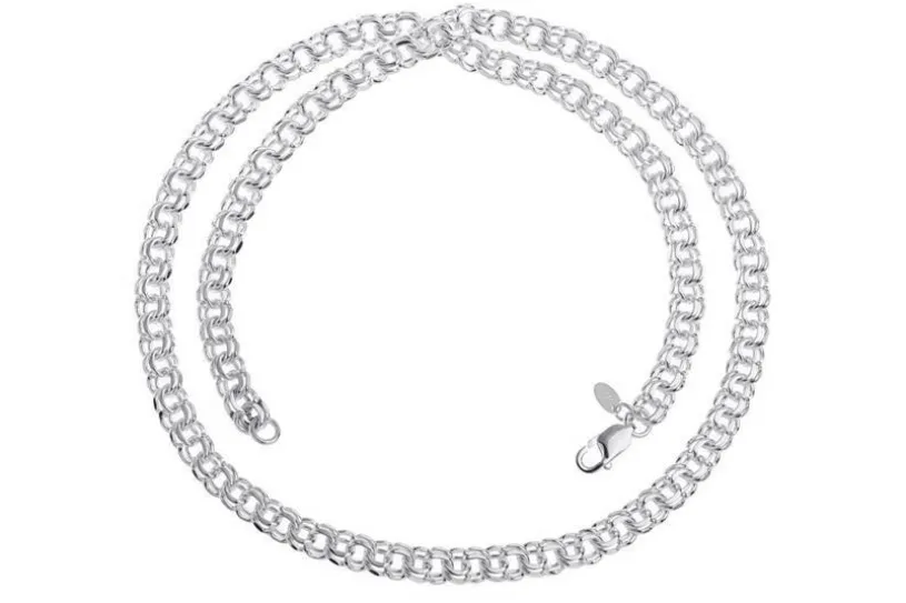 Garibaldikette 5mm - 925 Silber
